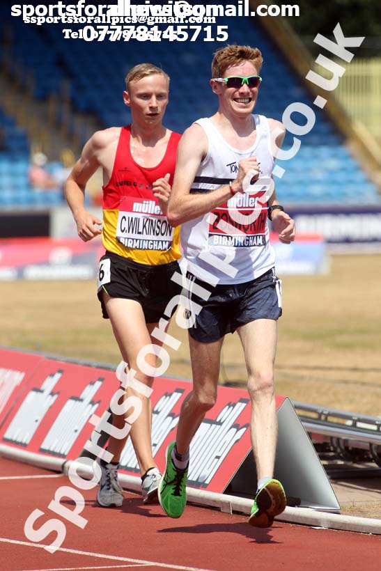 Mens 5000 metres walk, Muller British Championships, Alexander Stadium, Birmingham. Photo: David T. Hewitson/Sports for All Pics
